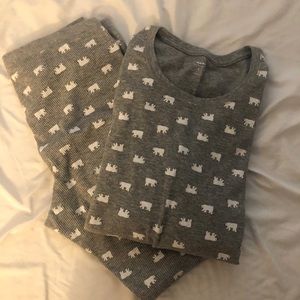 Old Navy Waffle Knit PJs